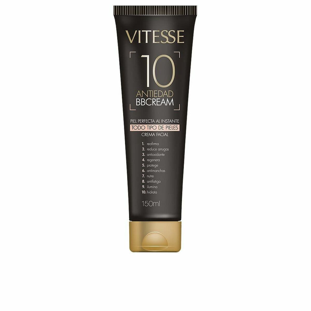 Mitrinošs Krēms ar Krāsu Vitesse Antiedad Bb Cream 150 ml Pret-novecošanās 10-in-1