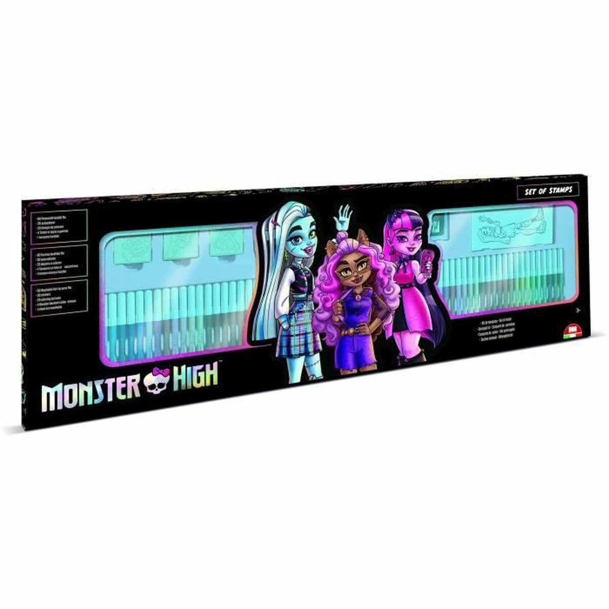 Pašto ženklai Multiprint Monster High