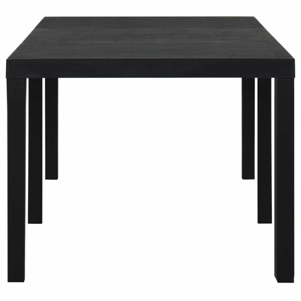 Mesa de Comedor IPAE Progarden Indo ind012an Extensible Antracita 220 x 90 x 72 cm - Image 4