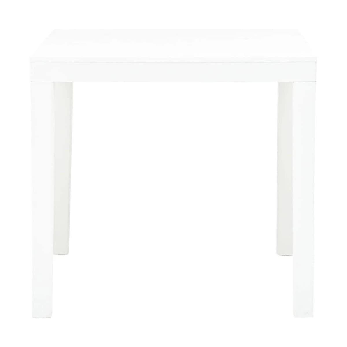Mesa de Comedor IPAE Progarden Bali Blanco 78 x 78 x 72 cm - Image 3