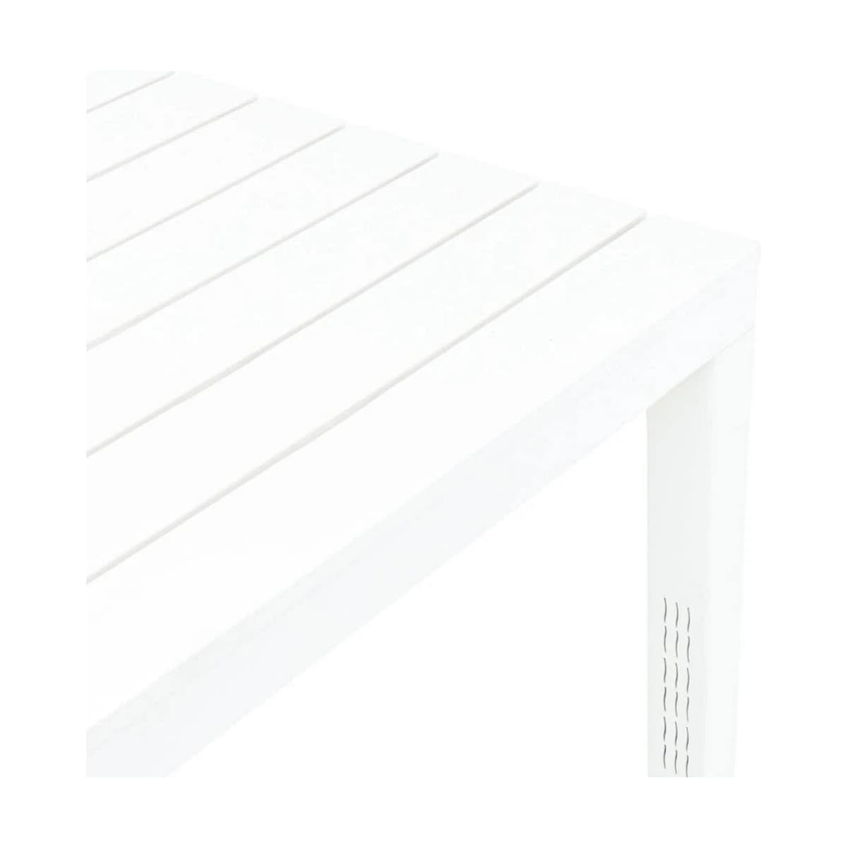 Mesa de Comedor IPAE Progarden Bali Blanco 78 x 78 x 72 cm - Image 4