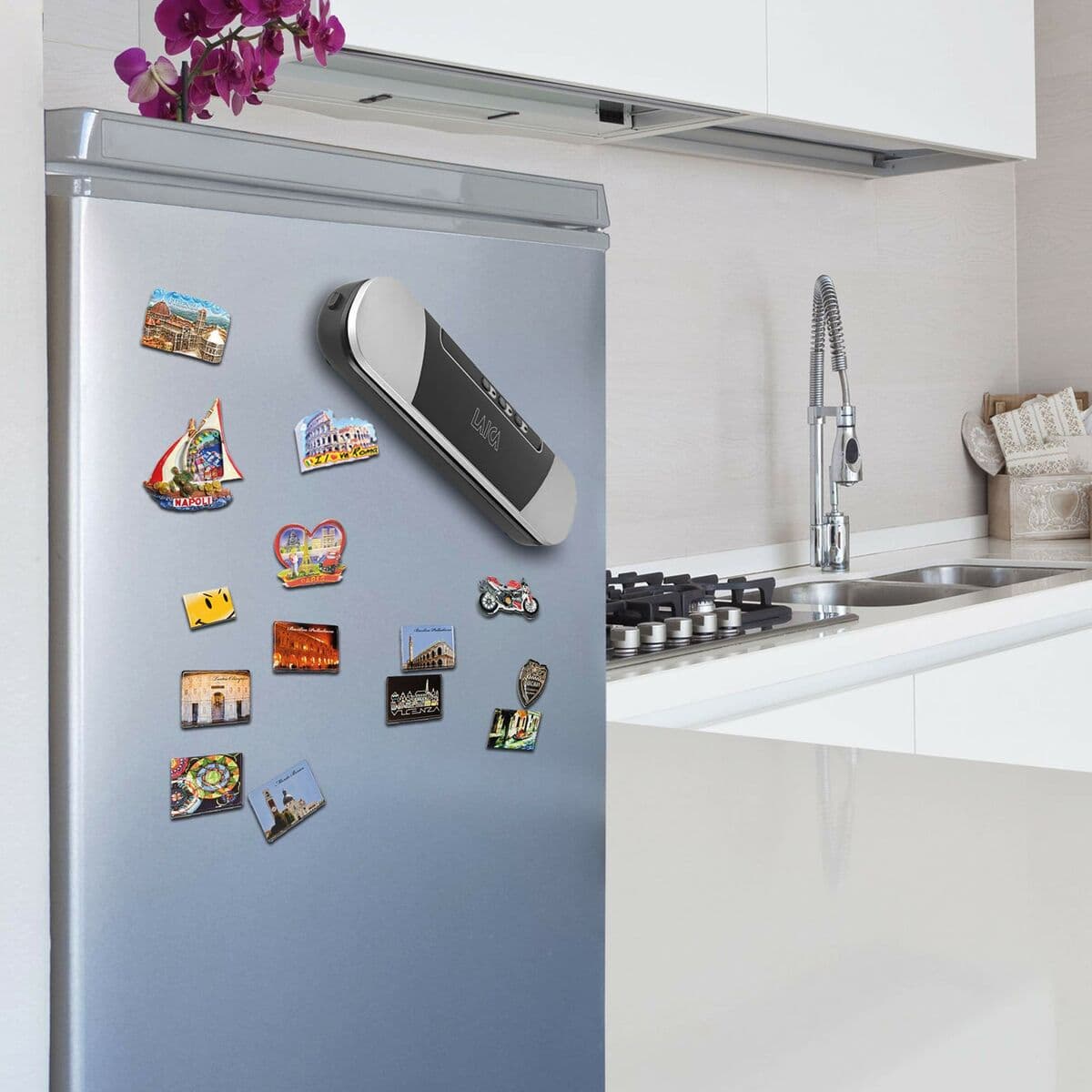 Užsegamos vakuumo pakuotės LAICA VT3225 9 L/min Plastmasinis - Image 5