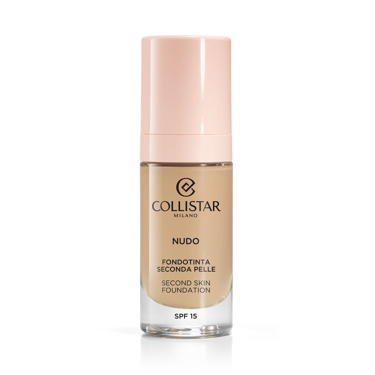 Fundo de Maquilhagem Líquido Collistar NUDO Nº 2G Beige dorato Spf 15 30 ml