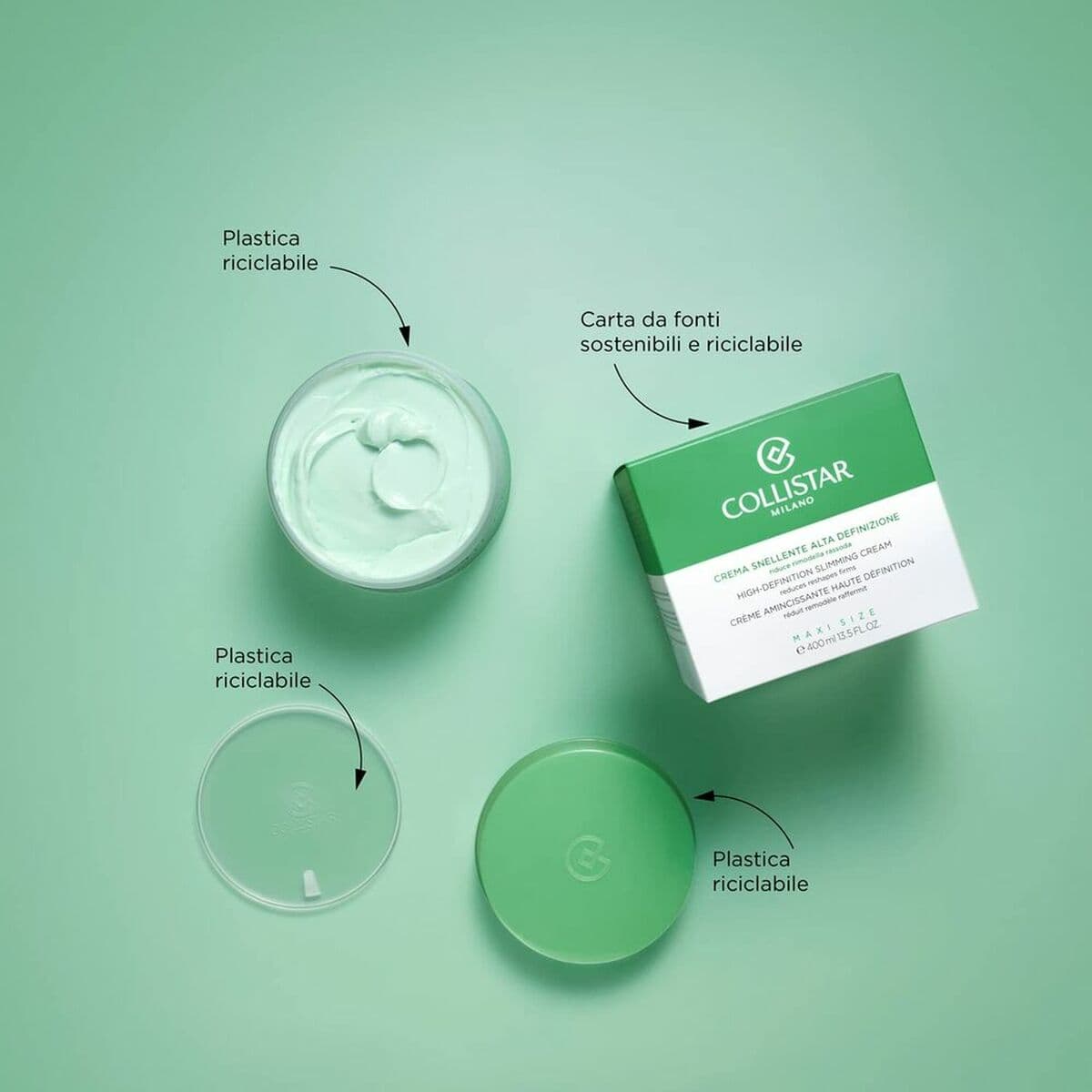 Reducerende Crème Collistar Crema 400 ml - Image 2
