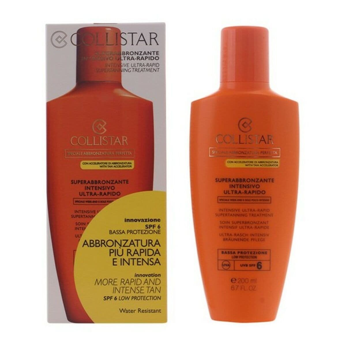 Bräunungsmittel Collistar Superbronceador Spf 6 200 ml