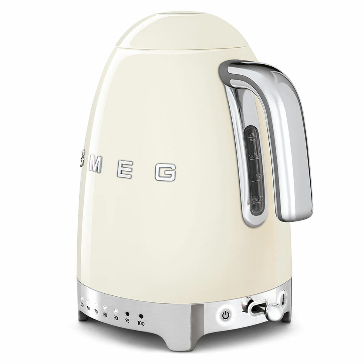 Hervidor Smeg KLF04CREU 2400 W 1,7 L Crema Acero Inoxidable Plástico - Image 3