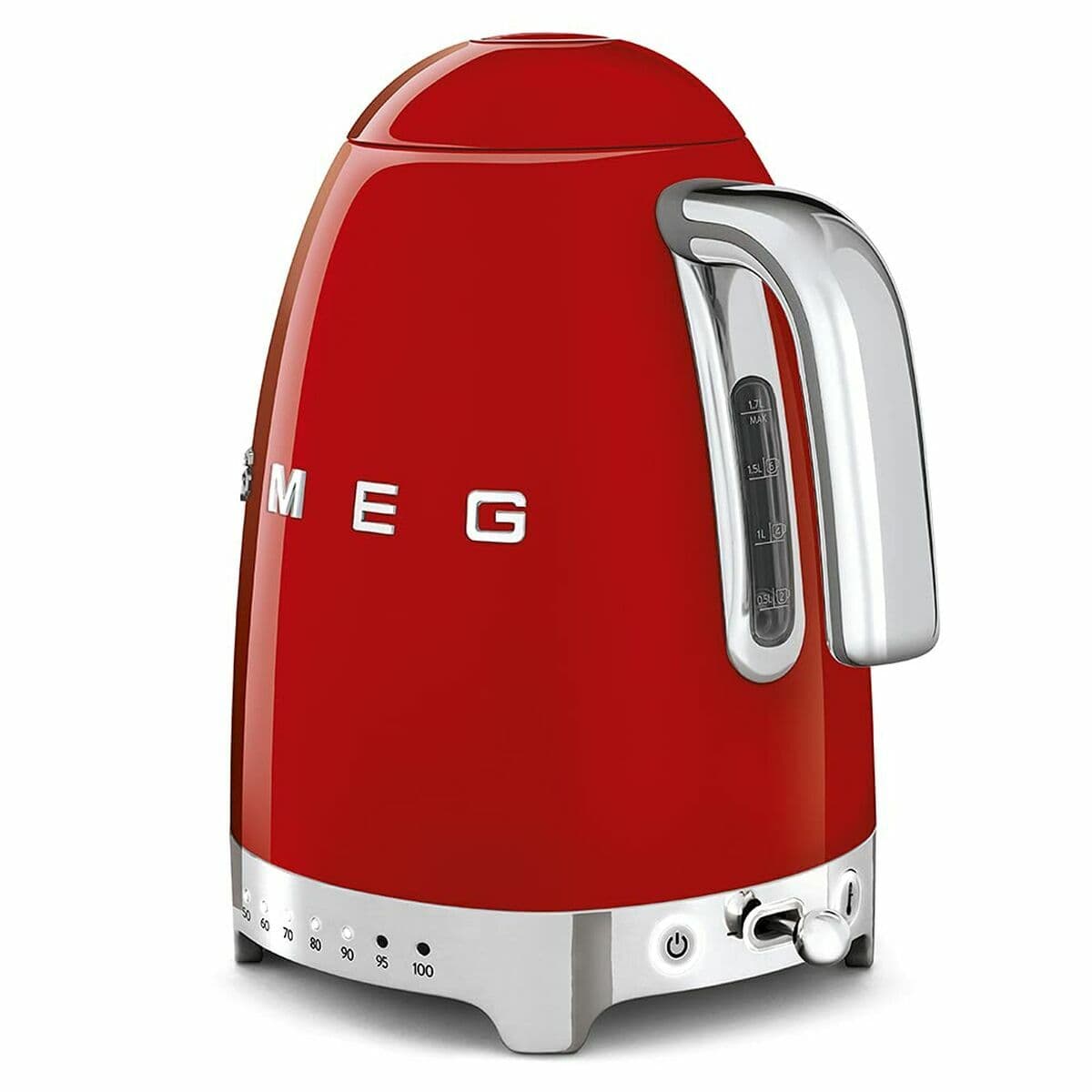 Hervidor Smeg 2400 W 1,7 L Rojo Acero Inoxidable Plástico - Image 3