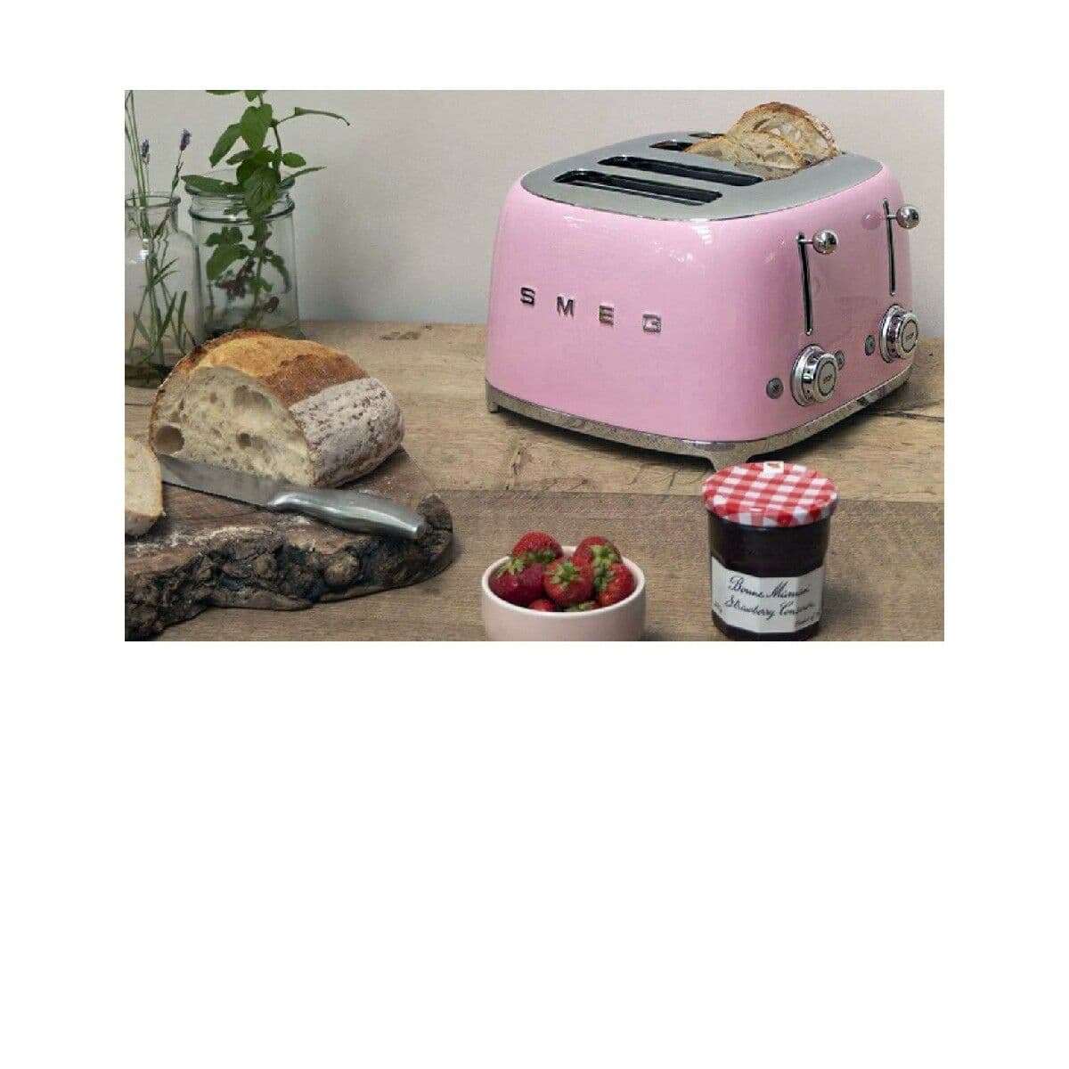 Tostapane Smeg TSF03PKEU Rosa 2000 W - Image 3