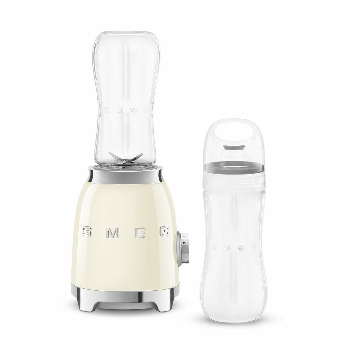 Cup Blender Smeg Cream 300 W 600 ml - Image 3