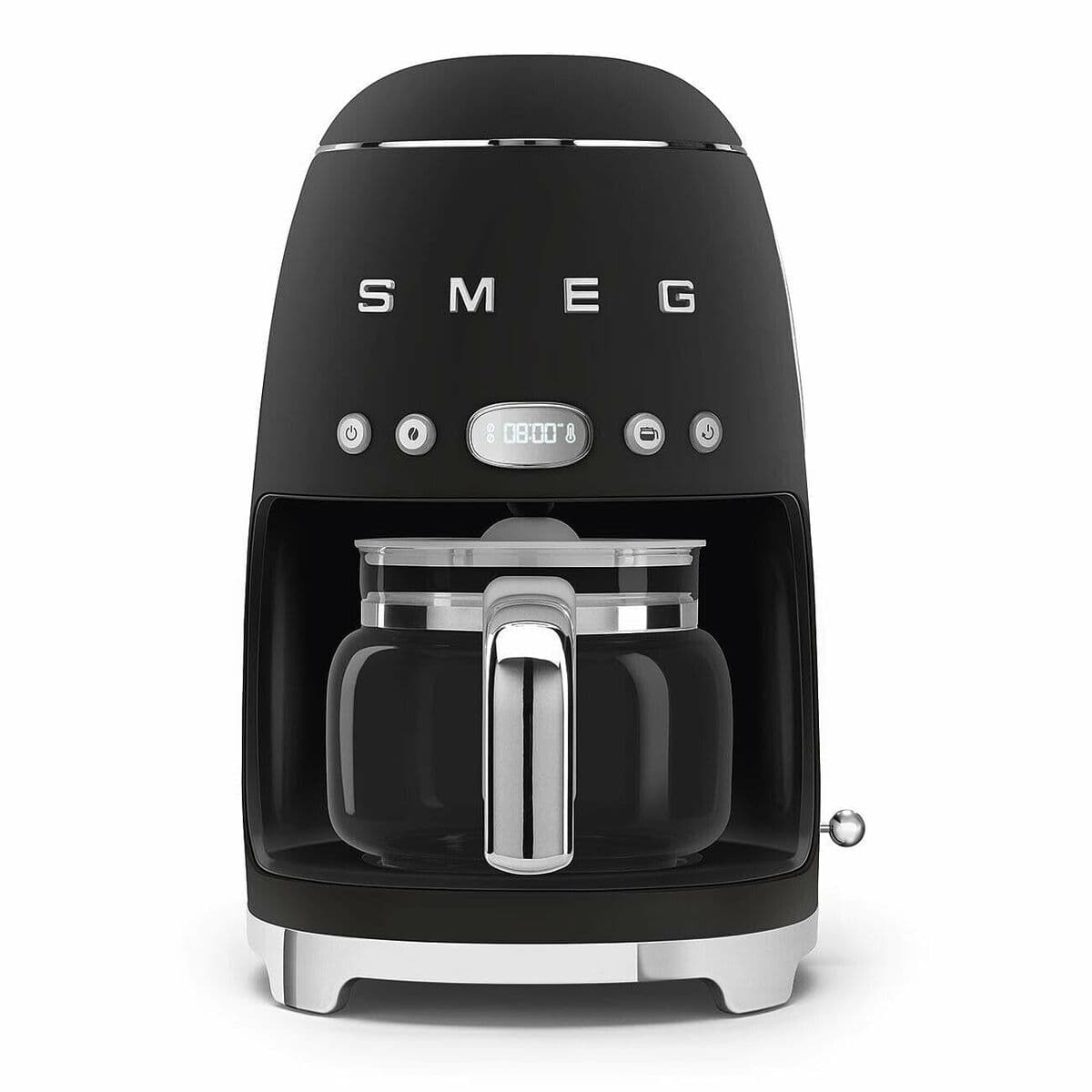 Filterkaffeemaschine Smeg DCF02BLMEU 1050 W Matte Hinterseite