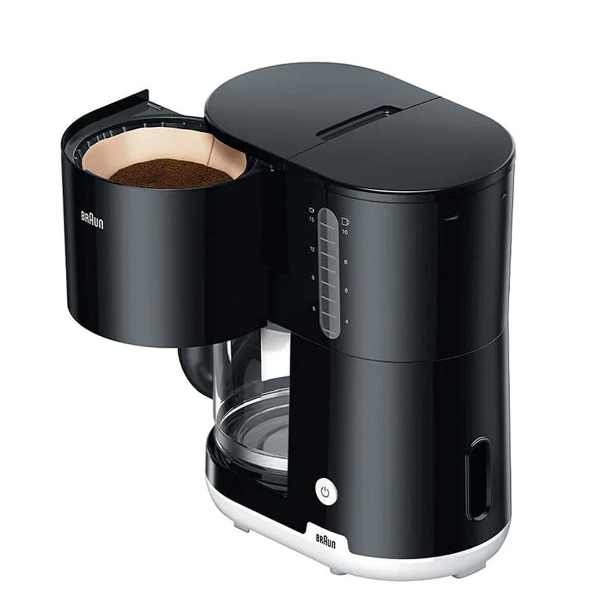 Cafetera de Goteo Braun KF1100BK 1000 W Negro Negro/Blanco 2,5 L - Image 2