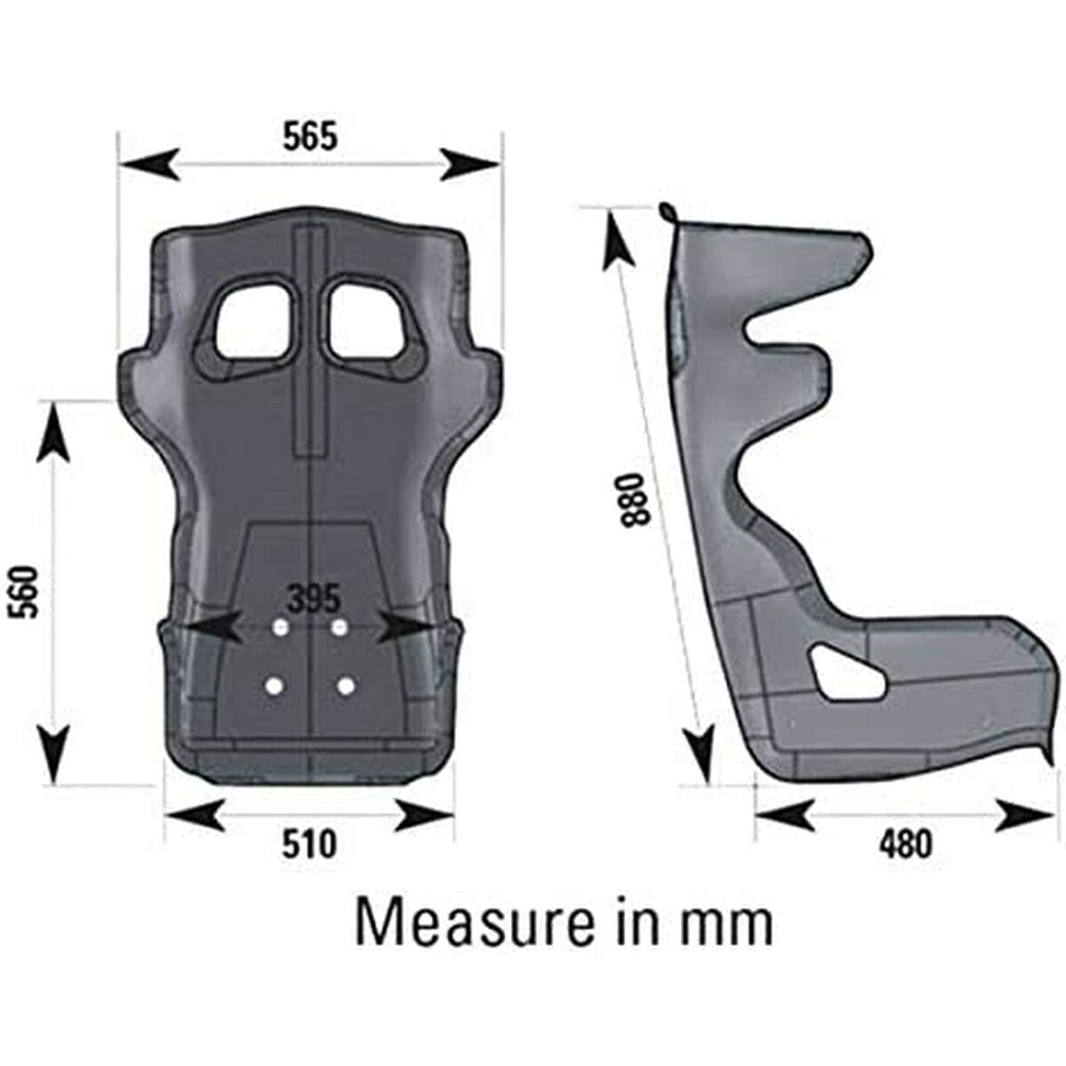 Asiento Racing OMP RS-PT2 FIA 8855-1999 Negro - Image 2