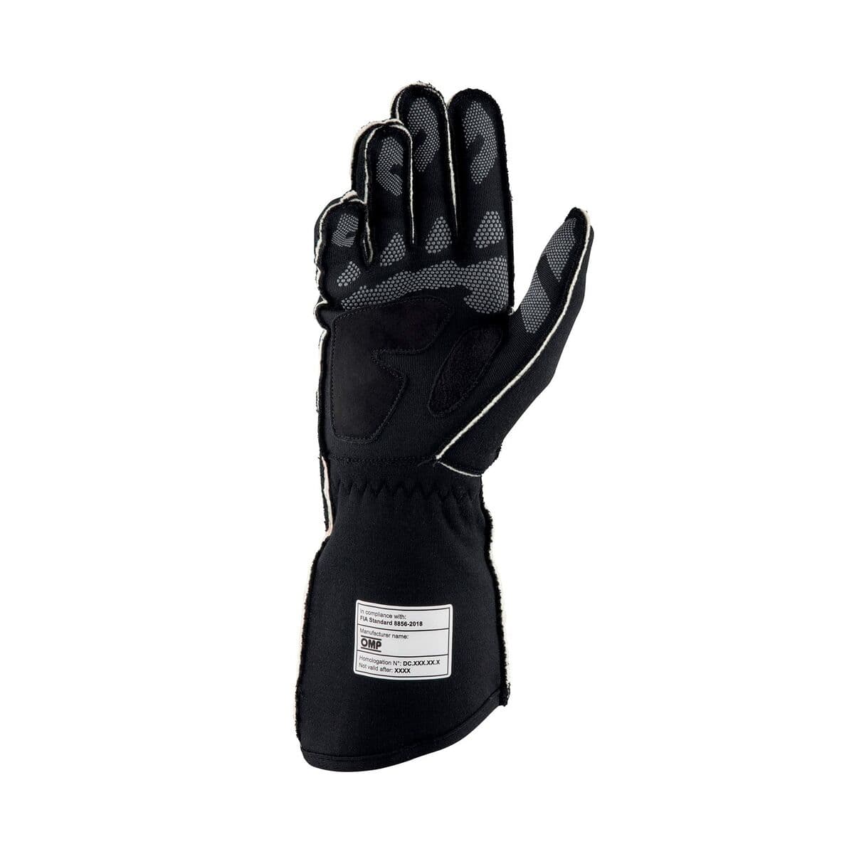 Guantes OMP TECNICA Negro XL FIA 8856-2018 (1 unidad) - Image 3