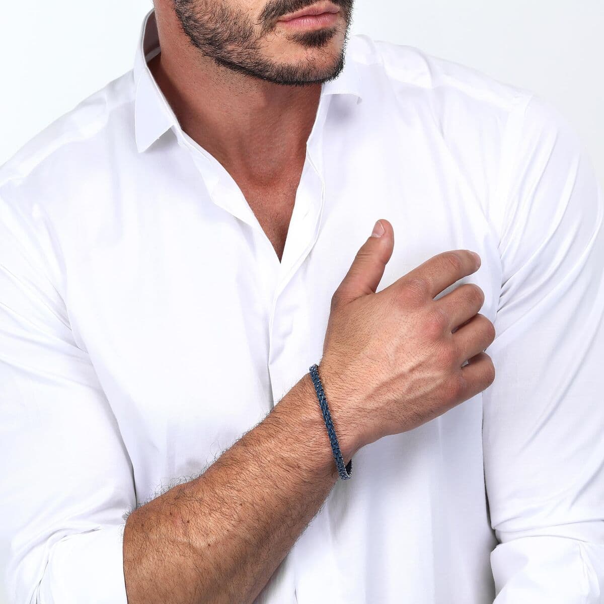 Vyriškos apyrankės Sector SAFR28 Plienas 22 cm Sidabras - Image 6