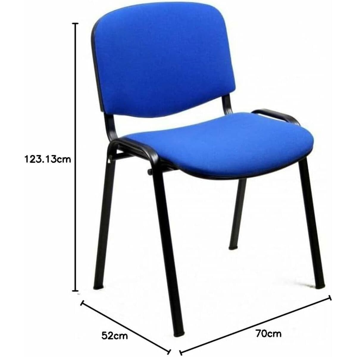 Krzesło Biurowe Unisit Dado S Niebieski Czarny (Odnowione B) - Image 4