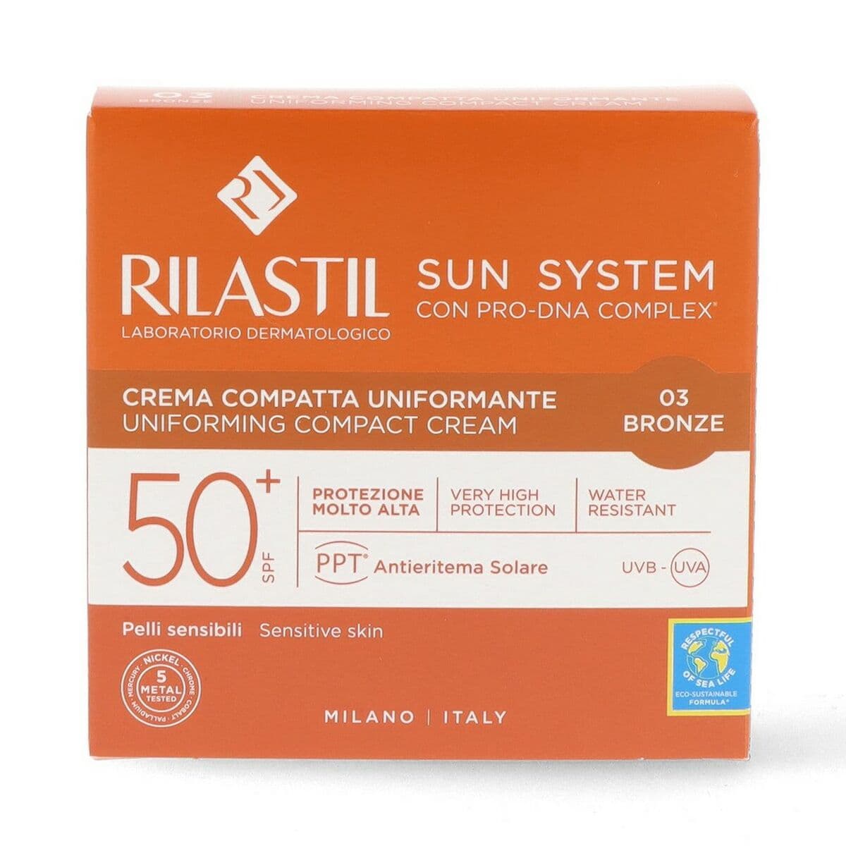 Pós Compactos Bronzeadores Rilastil Sun System Bronze 10 g - Image 2