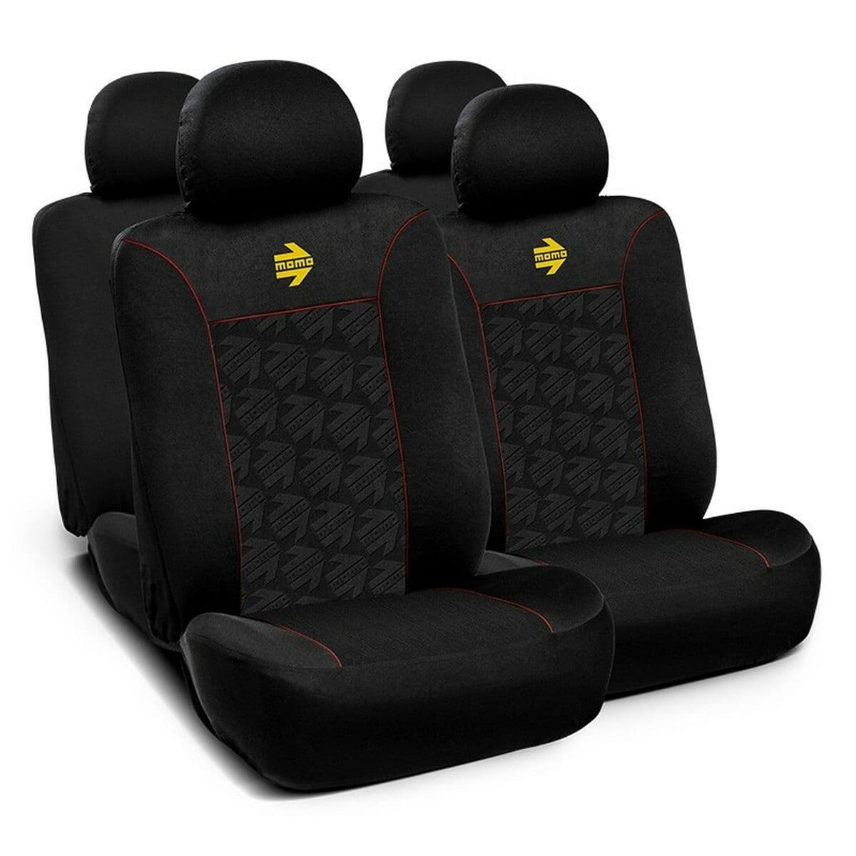 Fundas para Asientos de Coche MOMO MOMLSC050BR Negro 10 Piezas