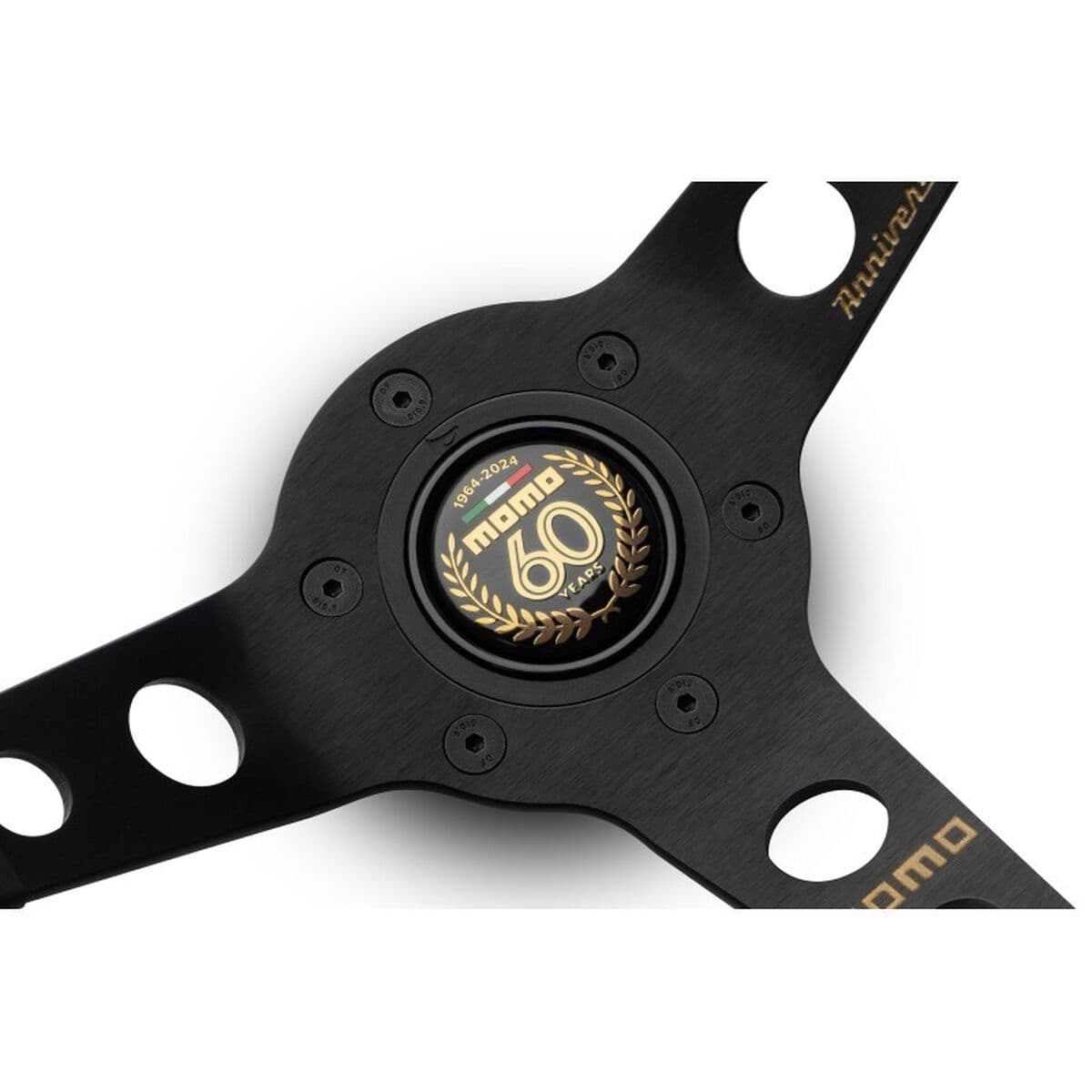 Rennsport-Lenkrad MOMO Schwarz Ø 35 cm - Image 3