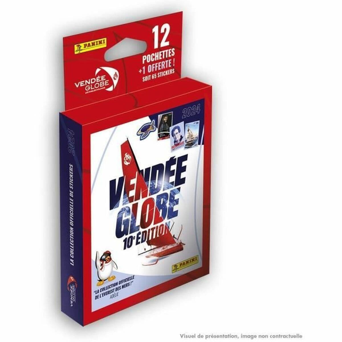 Albumas su lipdukais Panini Vendée Globe