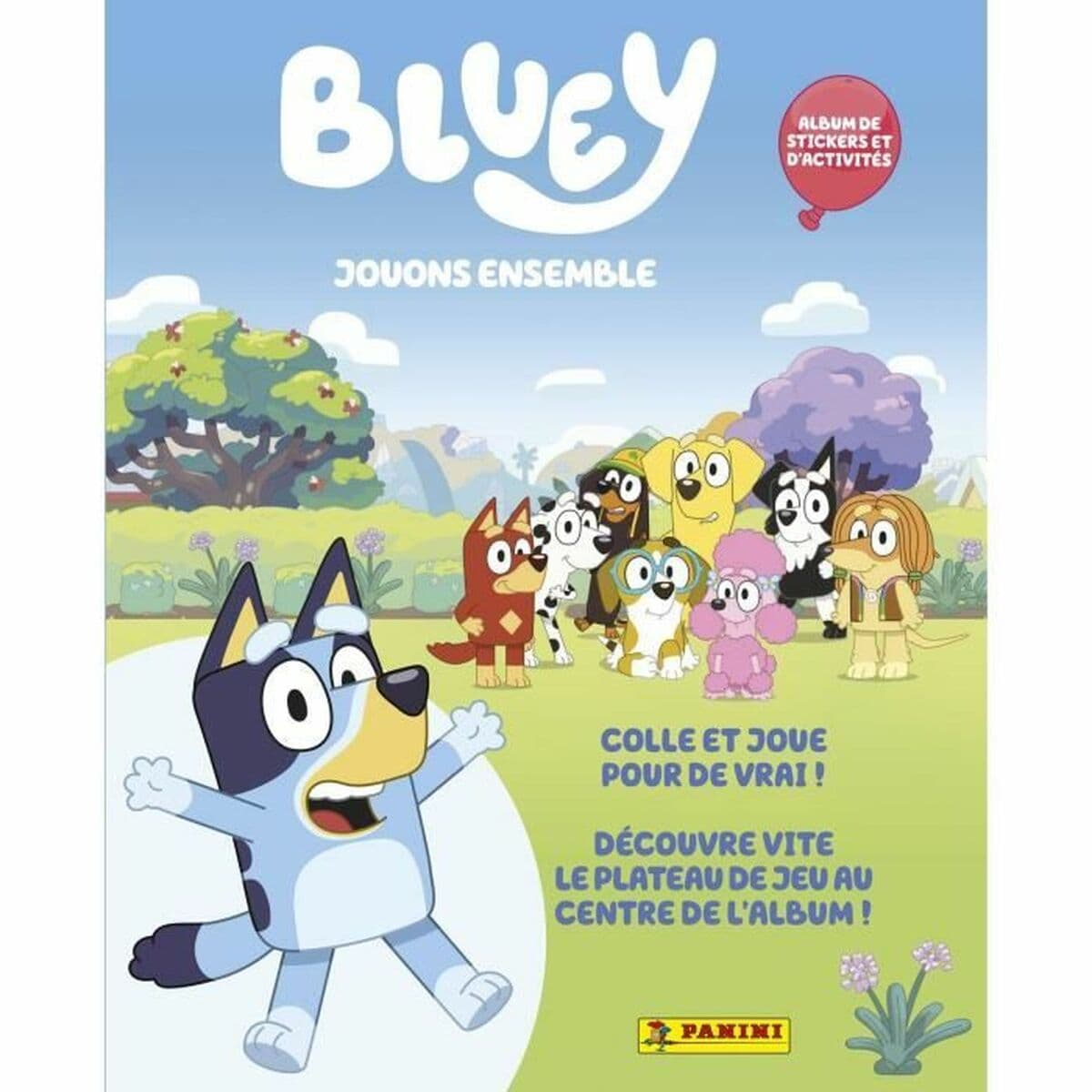 Paket naljepnica Panini Bluey 2