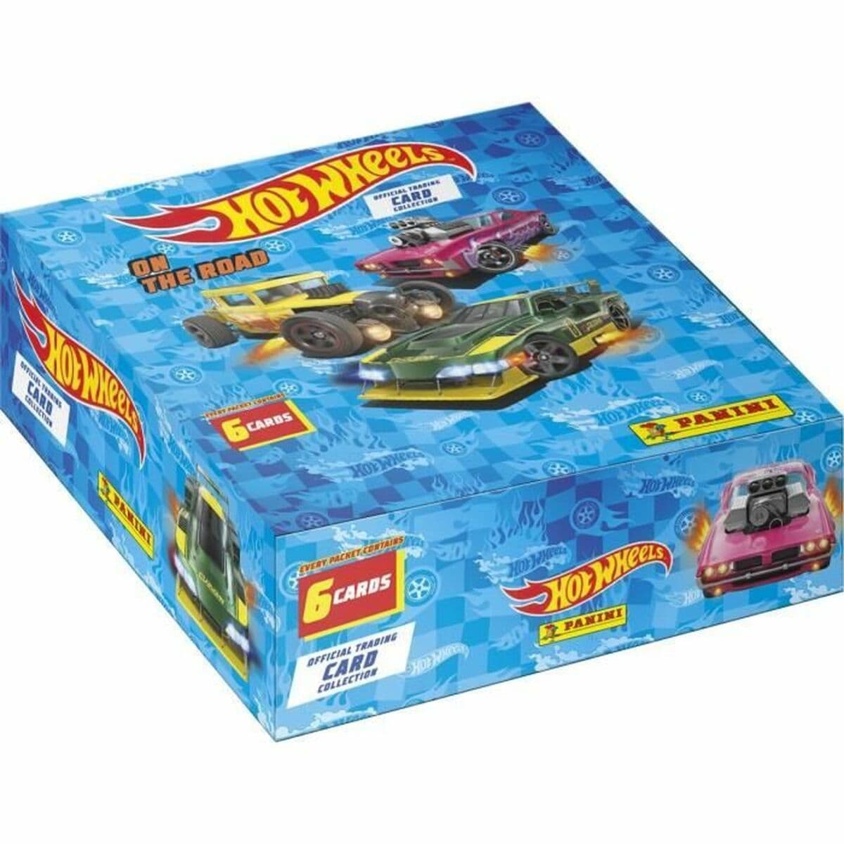 Pack de cromos Panini Hot Wheels TC