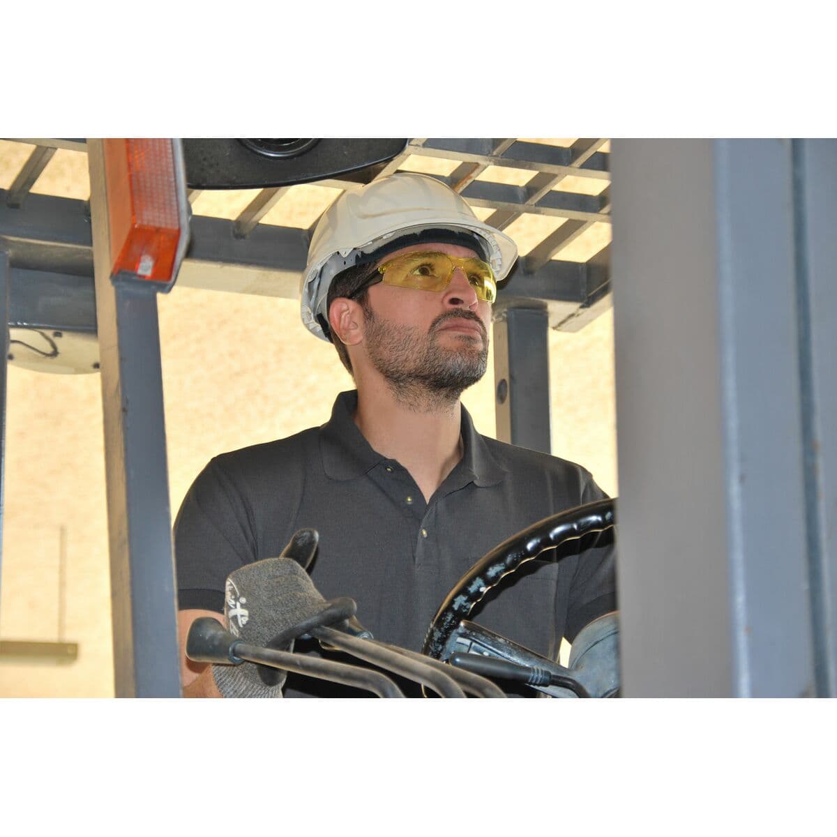 Okulary ochronne Eagle FLASH Żółty Poliwęglany - Image 6