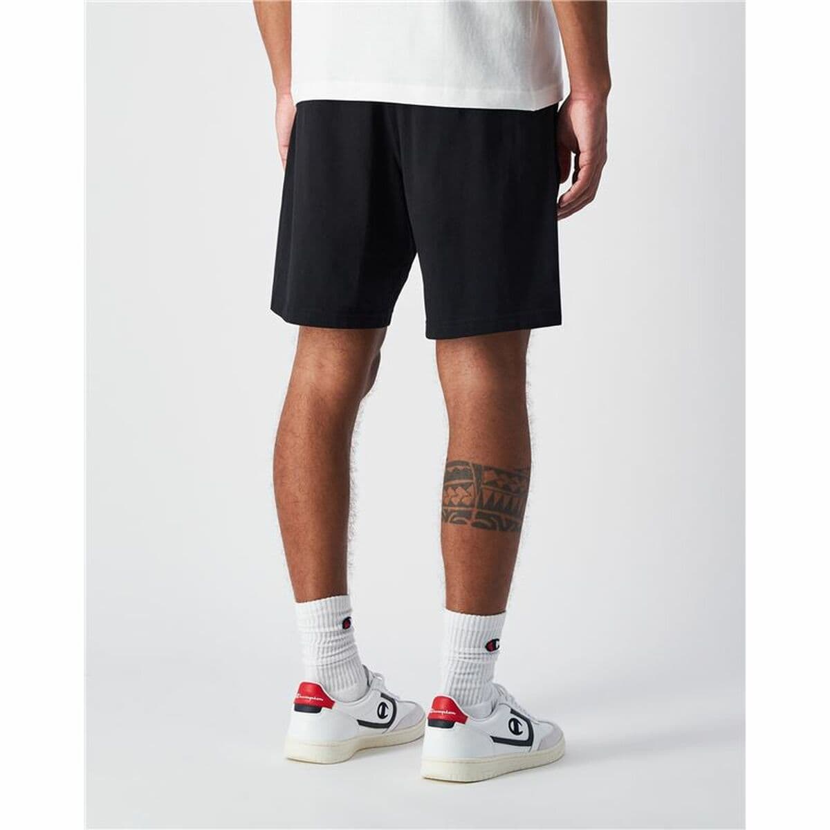 Pantalón Largo Deportivo Champion Negro Hombre - Image 3