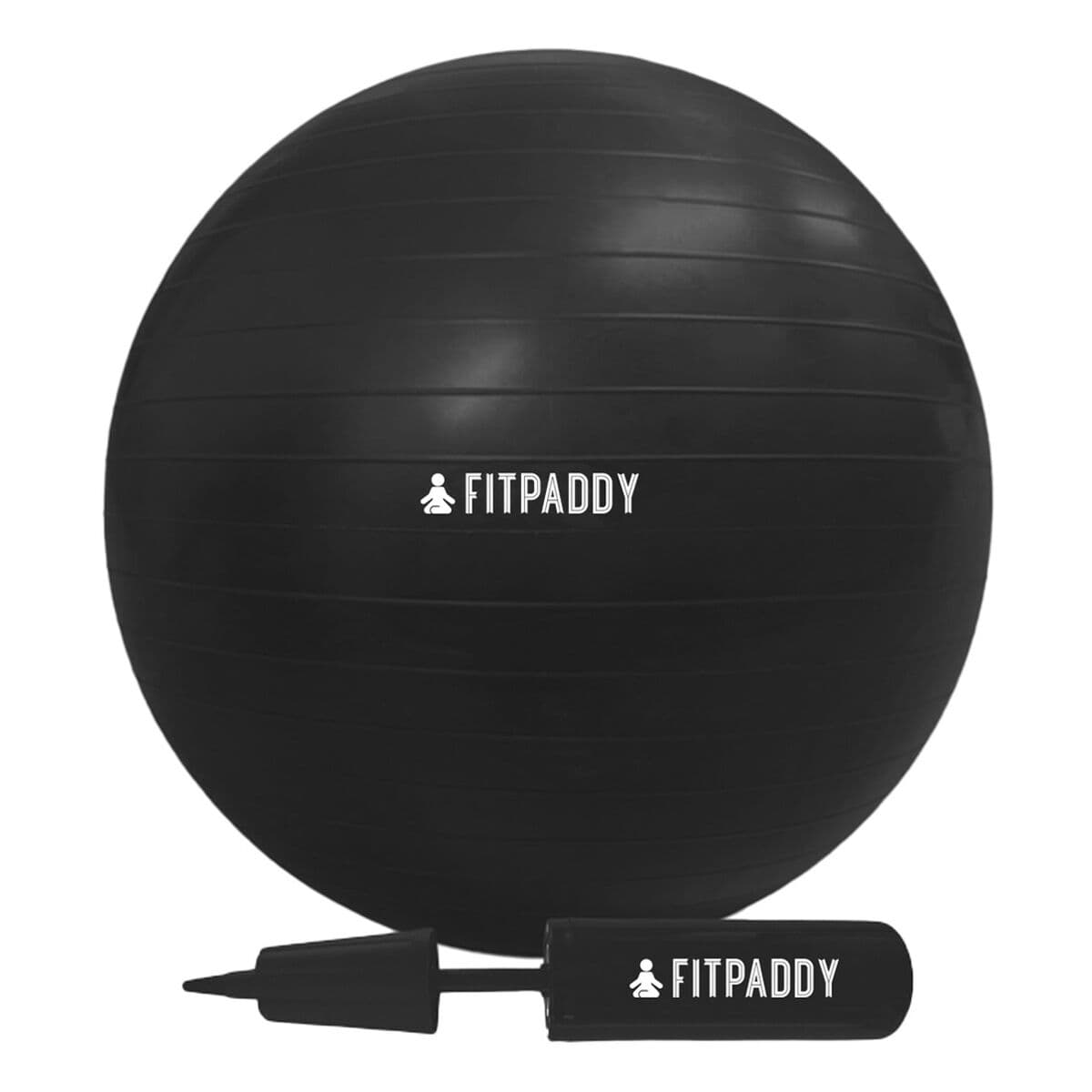 Pelota de yoga Fitpaddy Negro