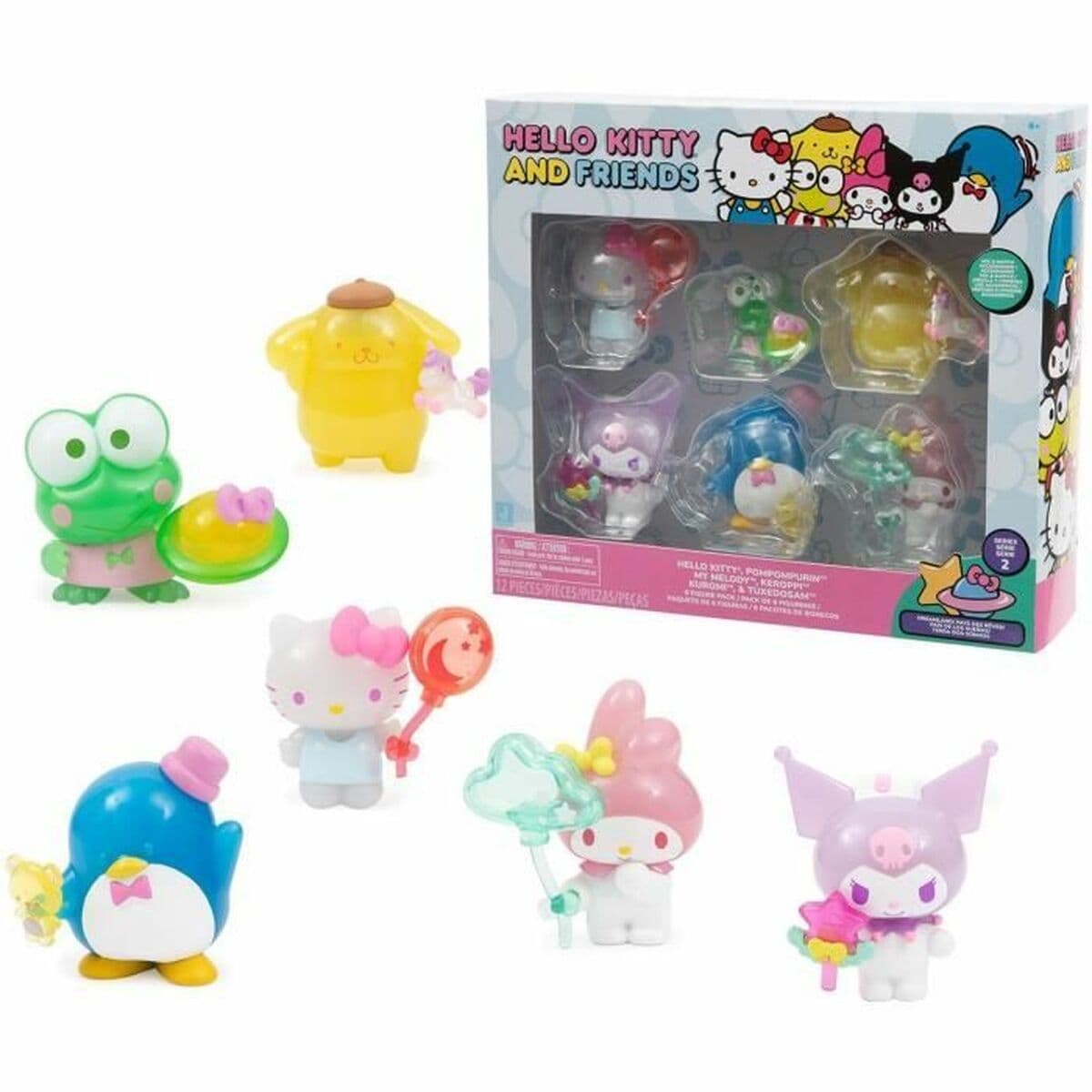 Figura de Acción Hello Kitty 11 6 Piezas (6 Unidades)