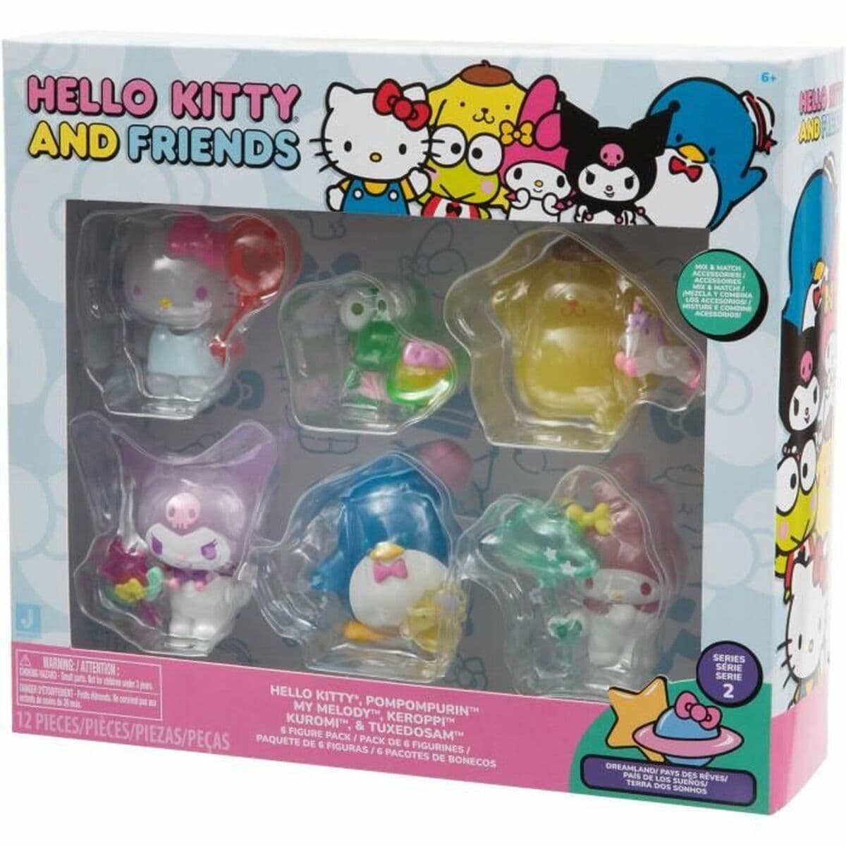 Figura de Acción Hello Kitty 11 6 Piezas (6 Unidades) - Image 2