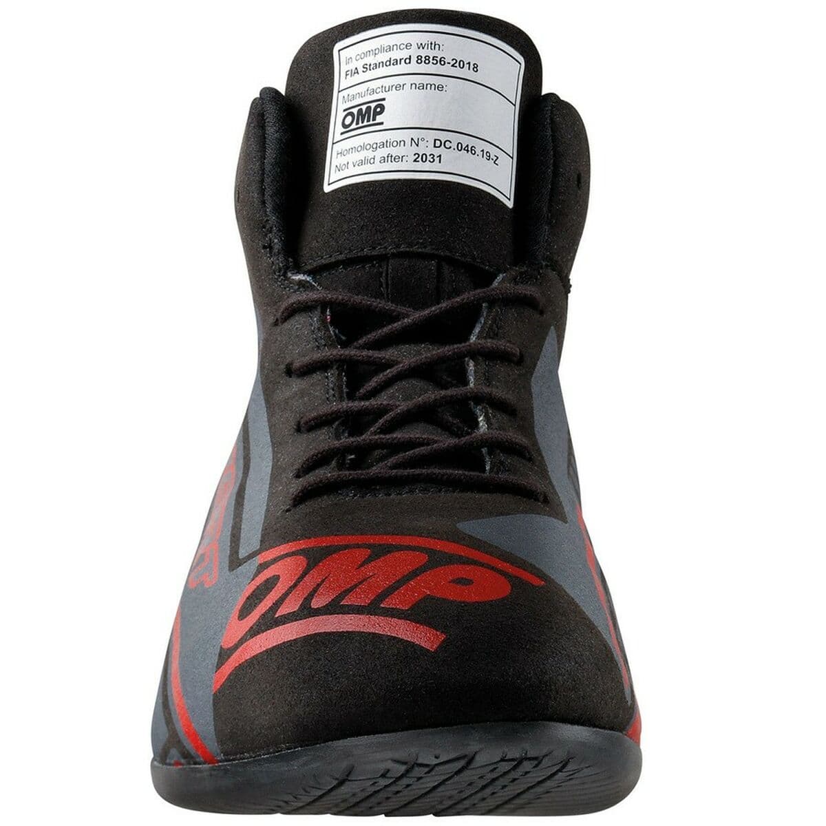 Rennstiefel OMP SPORT Schwarz/Rot 38 - Image 3
