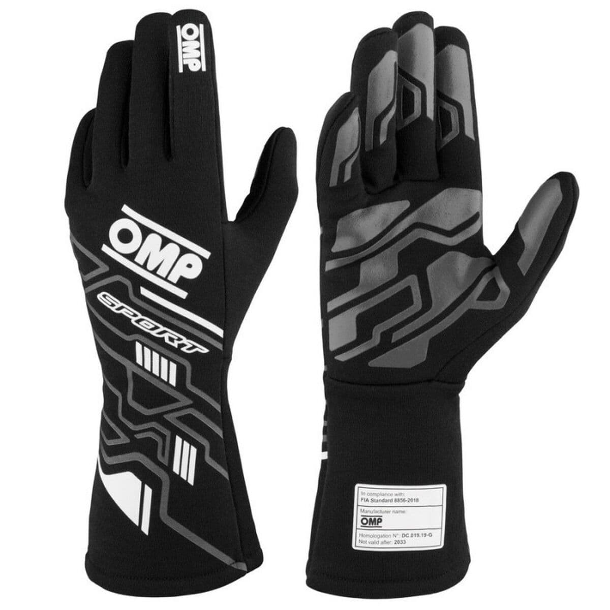 Guantes OMP OMPIB0-0777-B01-076-XL XL Blanco