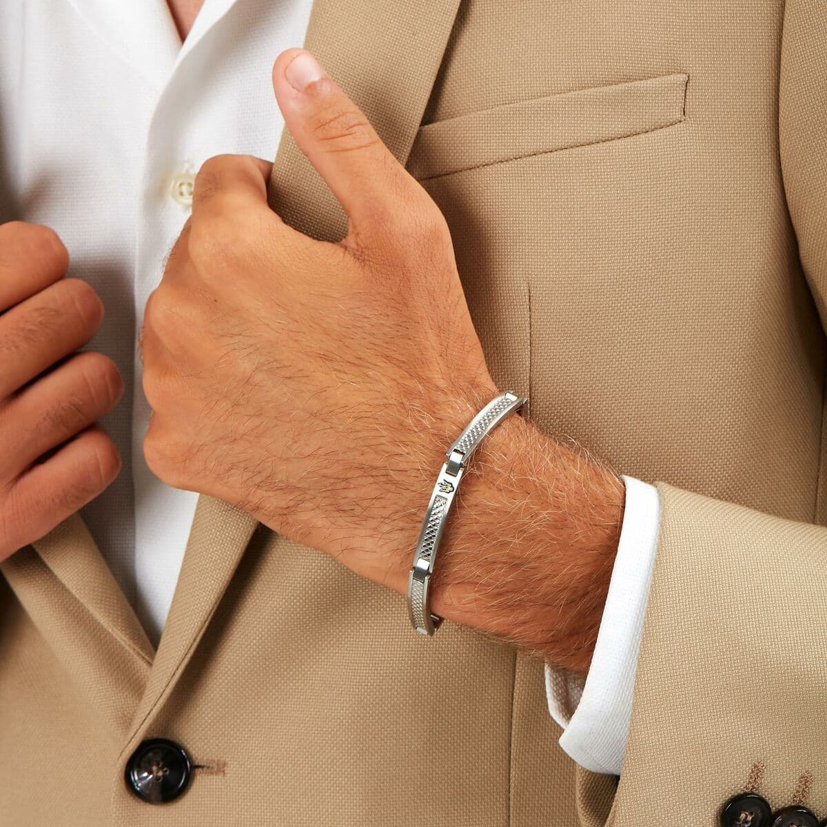 Vyriškos apyrankės Maserati JM423AVD21 Nerūdijantis plienas 21,5 cm - Image 6