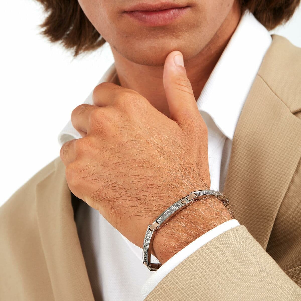 Vyriškos apyrankės Maserati JM423AVD23 Nerūdijantis plienas - Image 6