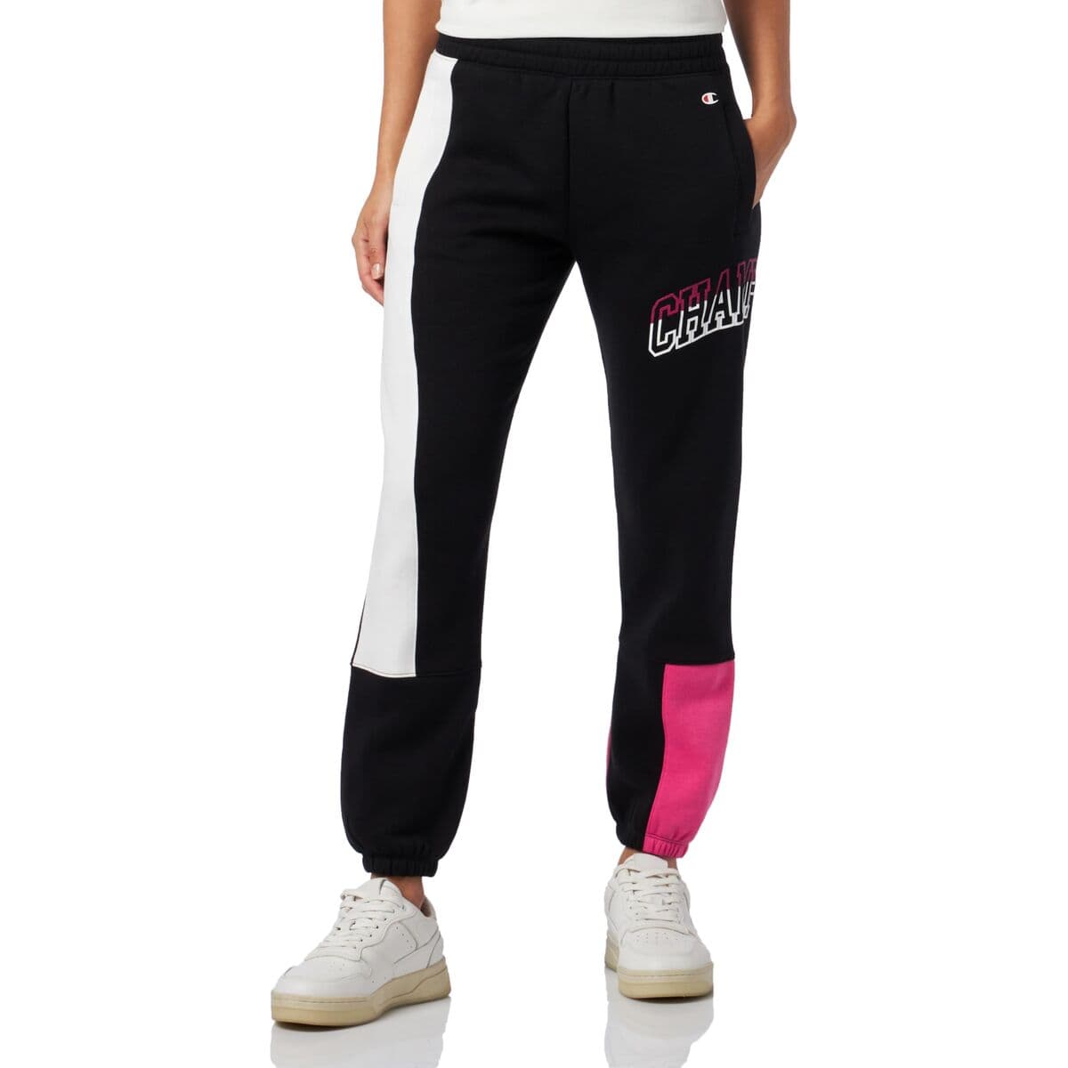Pantalón Largo Deportivo Champion Negro Mujer (Reacondicionado A)