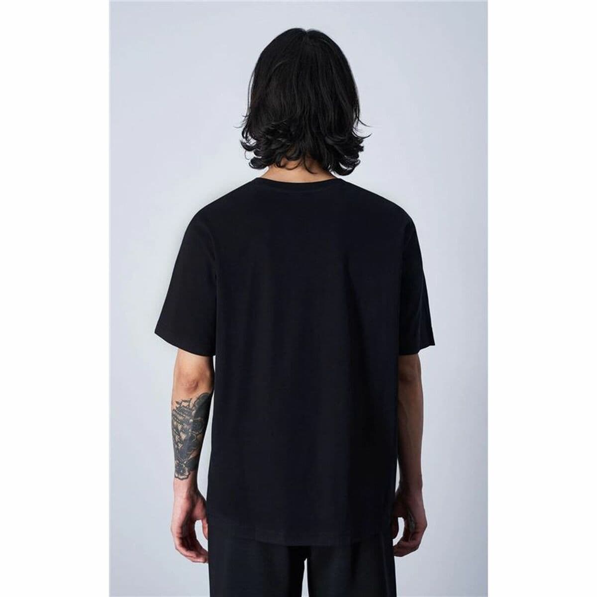 Camiseta de Manga Corta Hombre Champion Crewneck Negro - Image 3