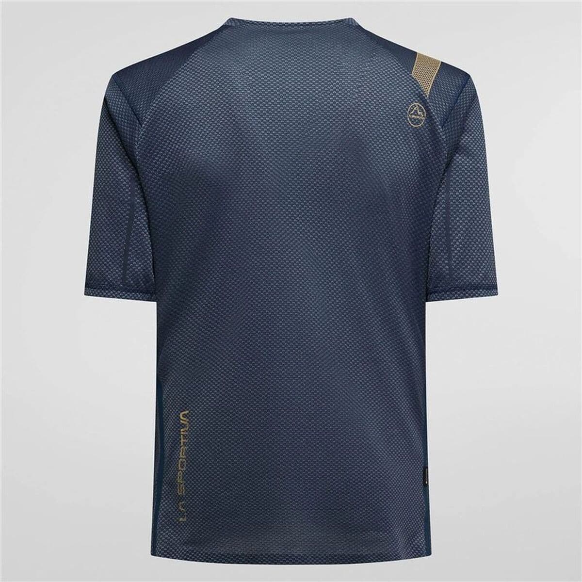 Herren Kurzarm-T-Shirt La Sportiva Trail Bite Dunkelblau - Image 2