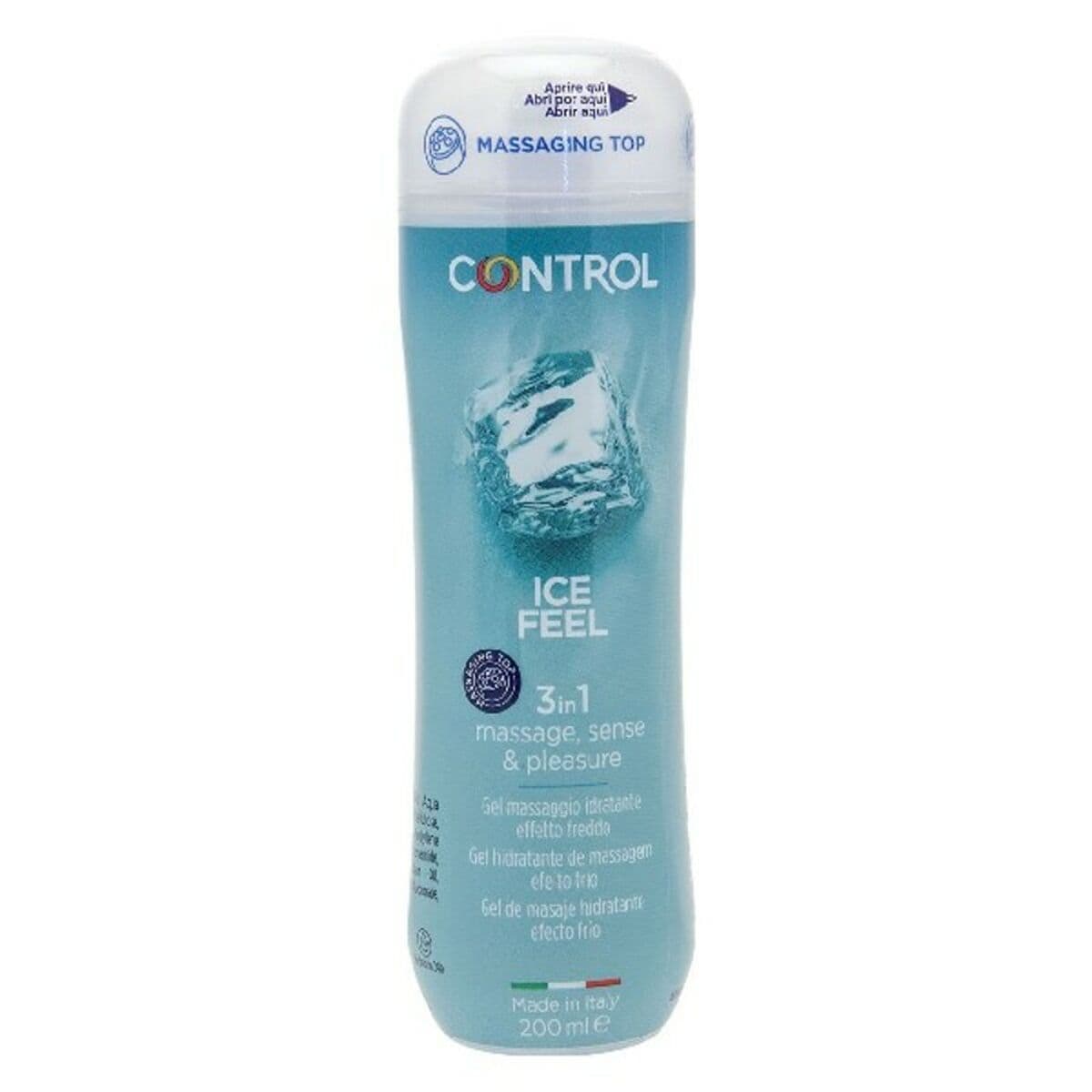 Gel de Masaje Ice Feel Control (200 ml)