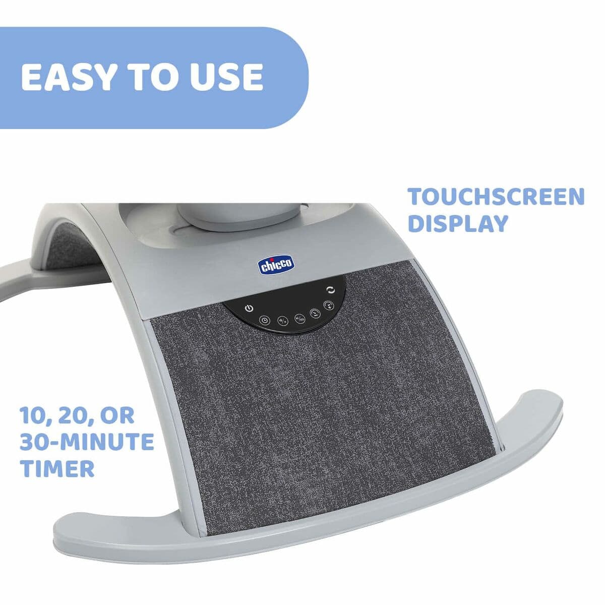 Hamaca para Bebé Chicco 08079890160000 Negro Gris - Image 7