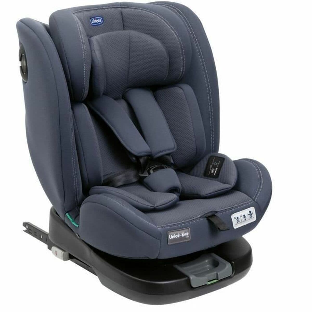 Silla para el Coche Chicco Evo i-Size Azul Gris ECE R129/04