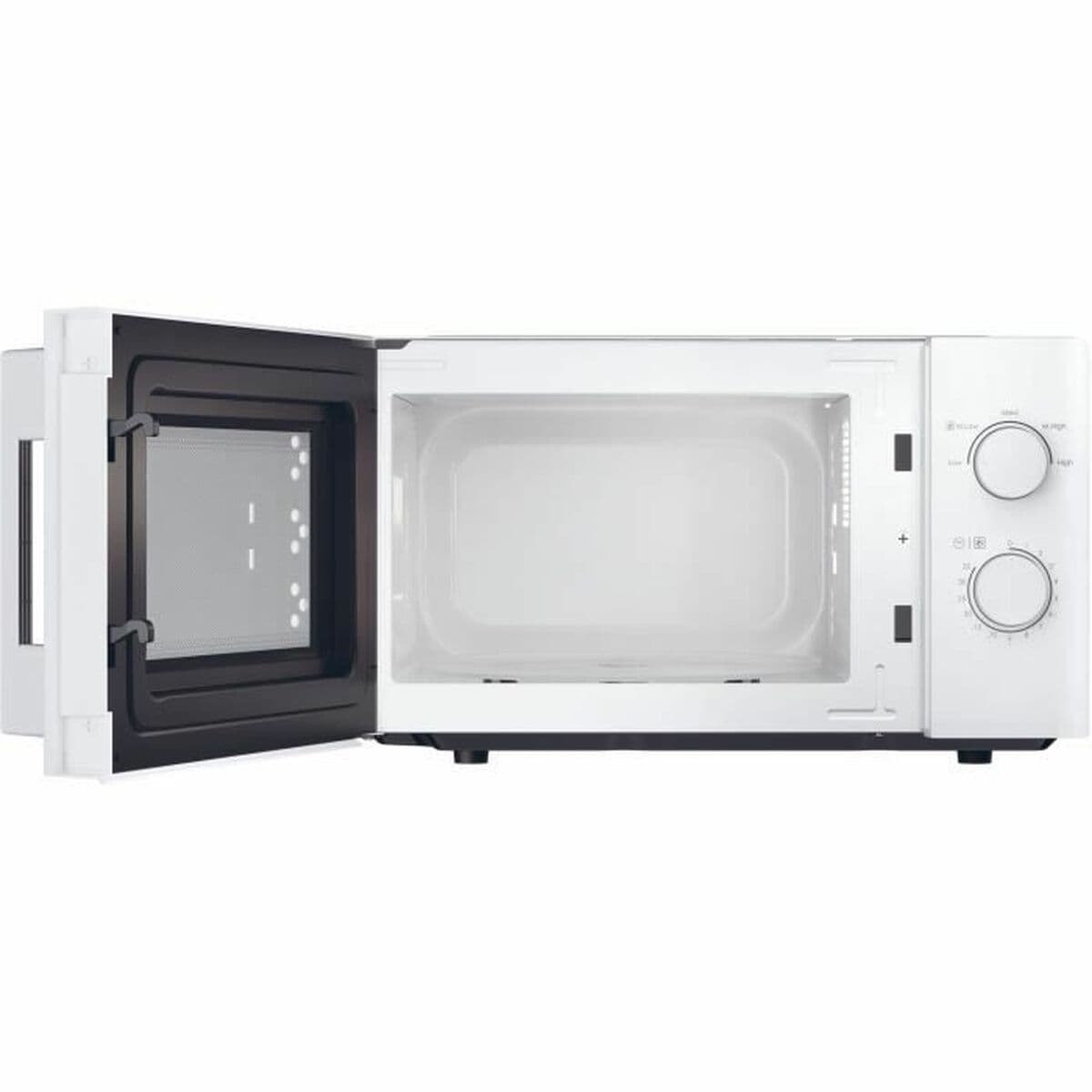 Mikroviļņu Krāsni Candy 38001015 Balts Melns 700 W 20 L - Image 2