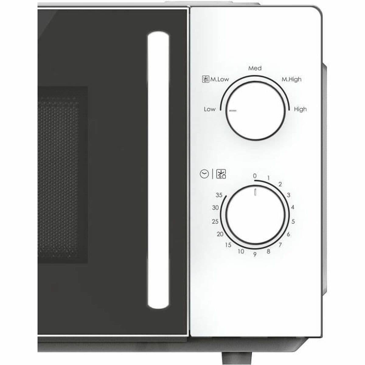 Mikroviļņu Krāsni Candy 38001015 Balts Melns 700 W 20 L - Image 5