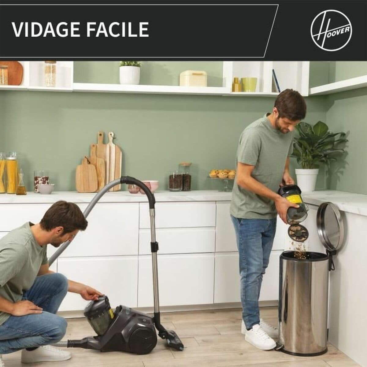 Ekstrahētājs Hoover HP321PAF Pelēks 850 W - Image 5