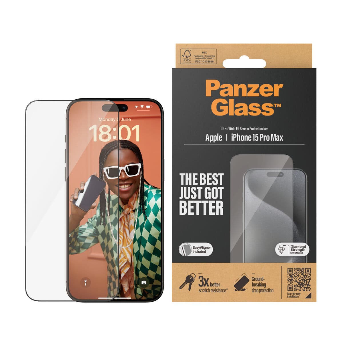 Protector de Ecran pentru Mobil Panzer Glass 2812 Apple