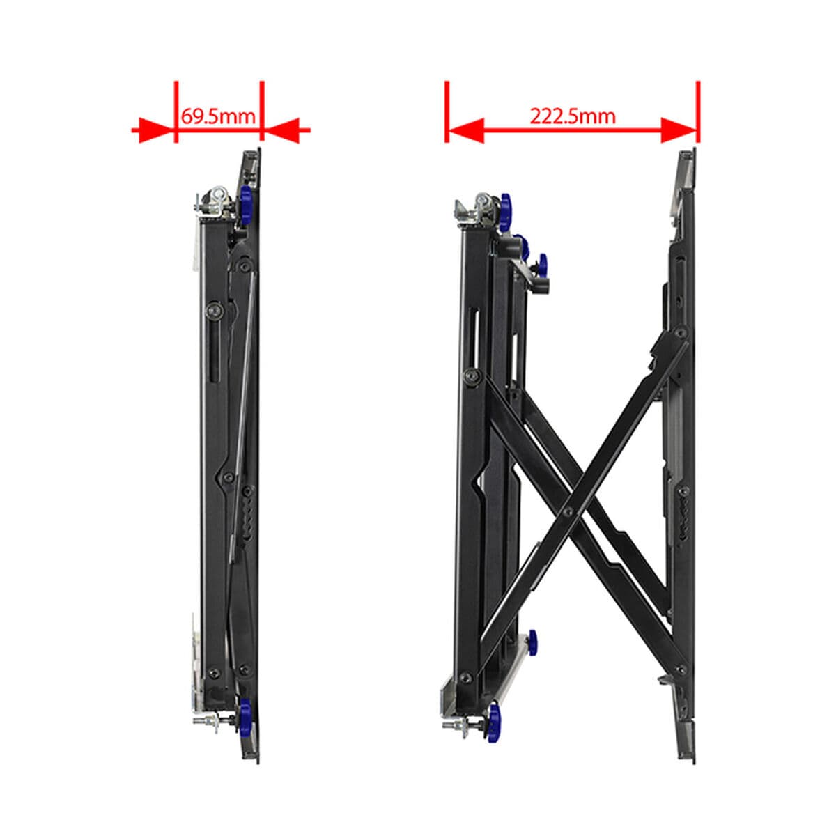 Support de table d'écran B-Tech BT8312/B V2 70" 42" - Image 8