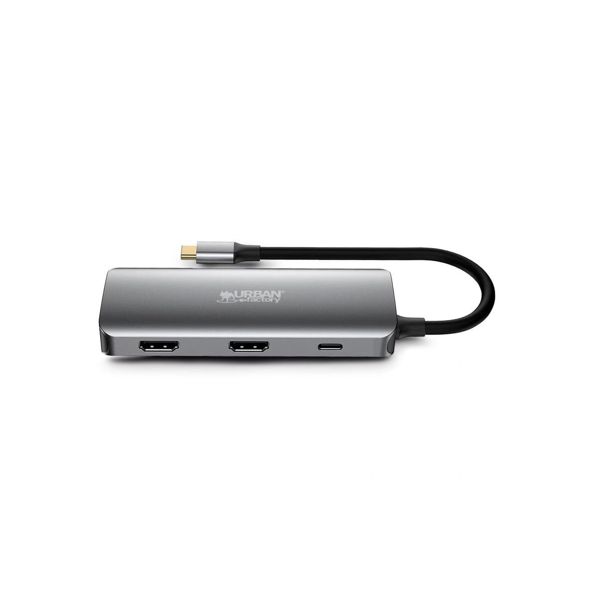Hub USB-C Urban Factory MHC55UF Gris - Image 6
