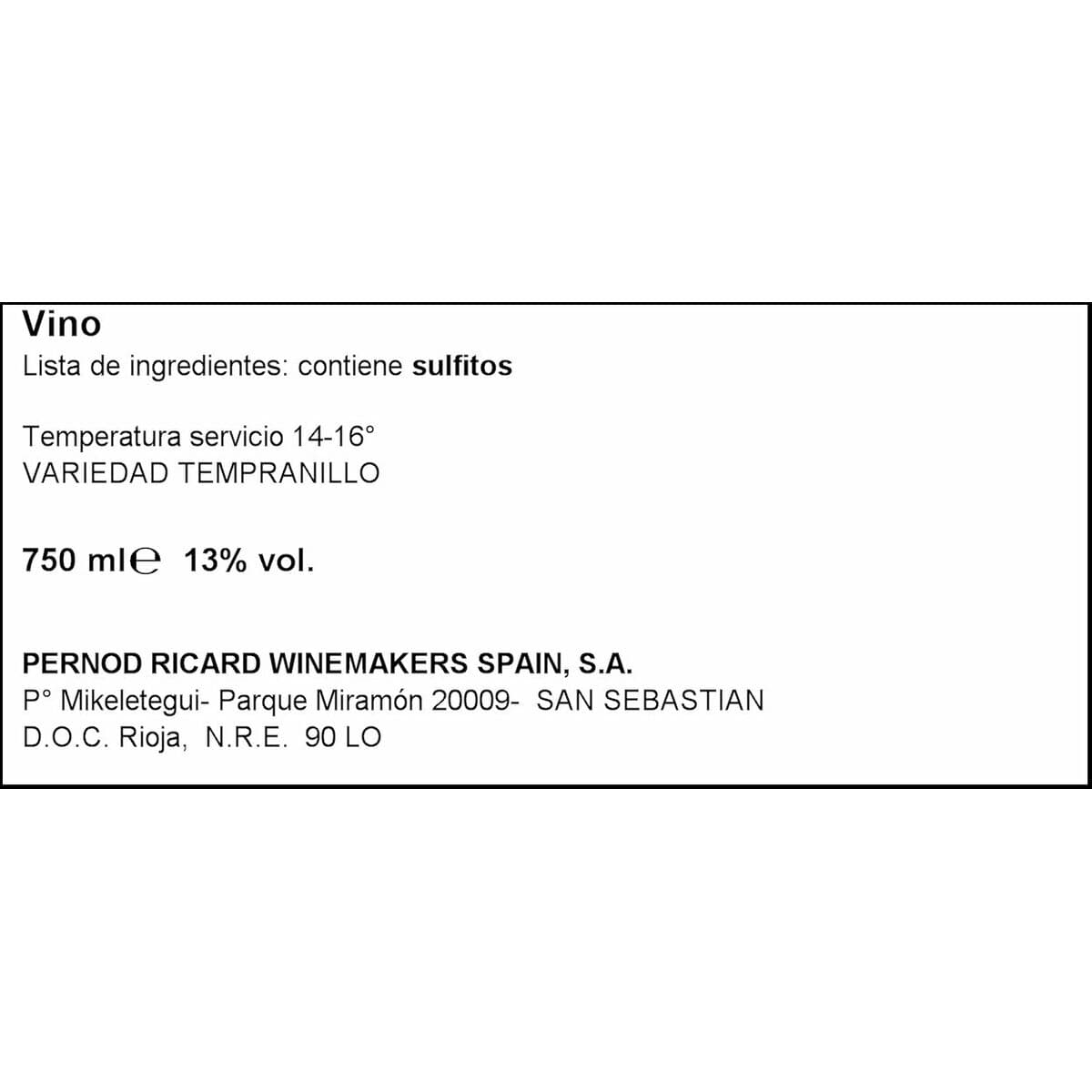 Vino Tinto Campo Viejo 1,2 kg - Image 7