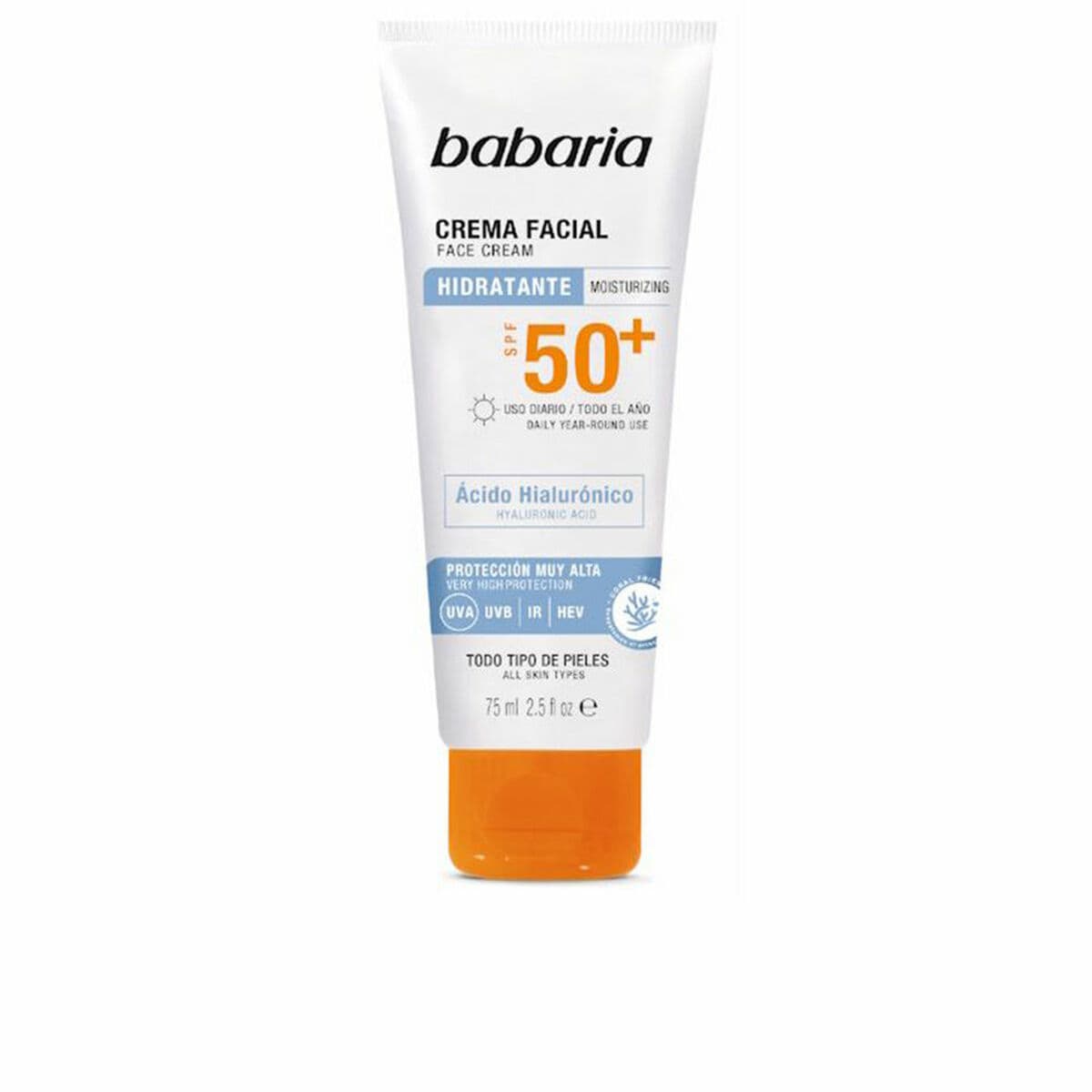 Bräunungsverstärker Babaria SOLAR Spf 50+ 75 ml