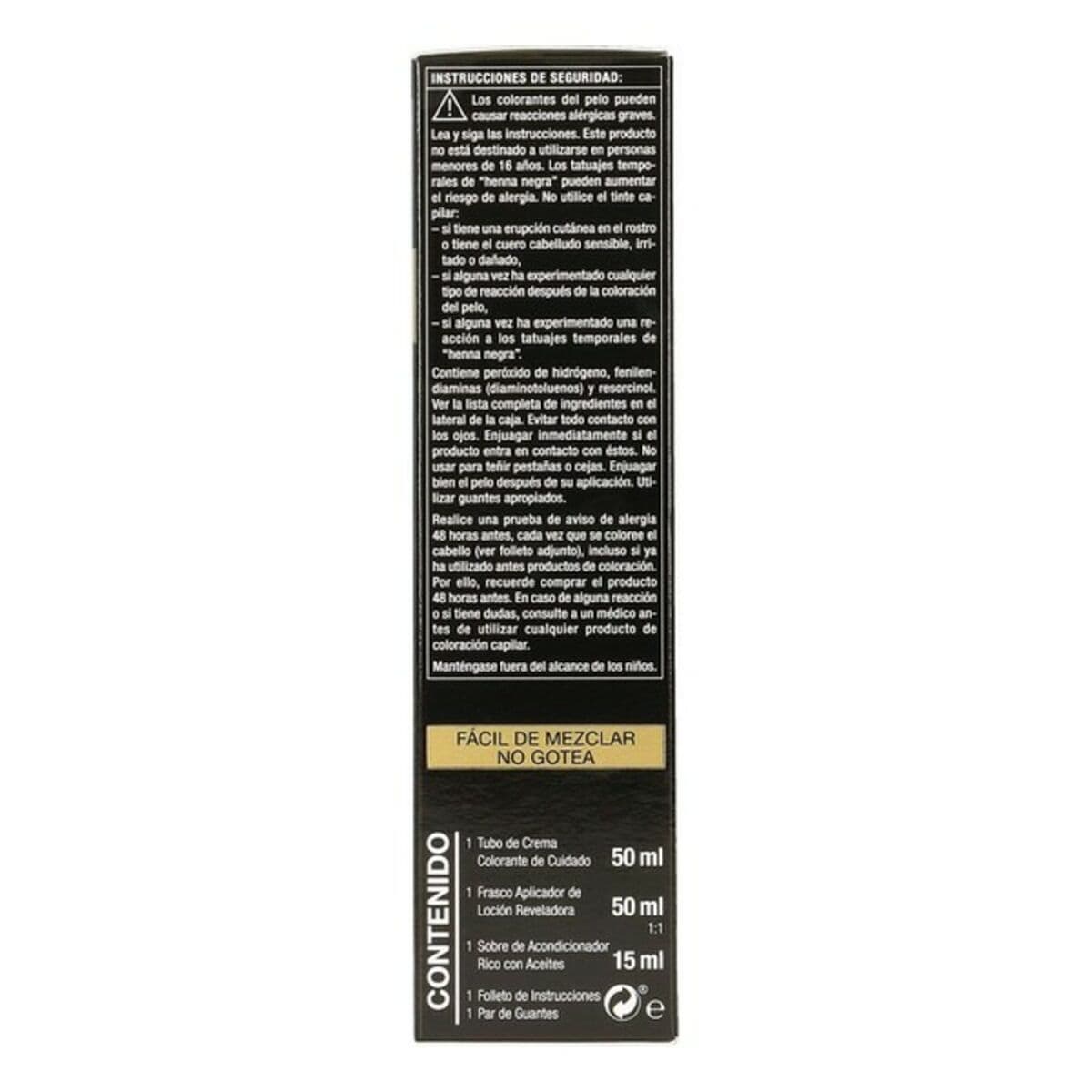 Tinte Permanente Syoss Olio Intense Negro Intenso Nº 1,10 Rubio Platino Nº 1.10-Negro Intenso - Image 3
