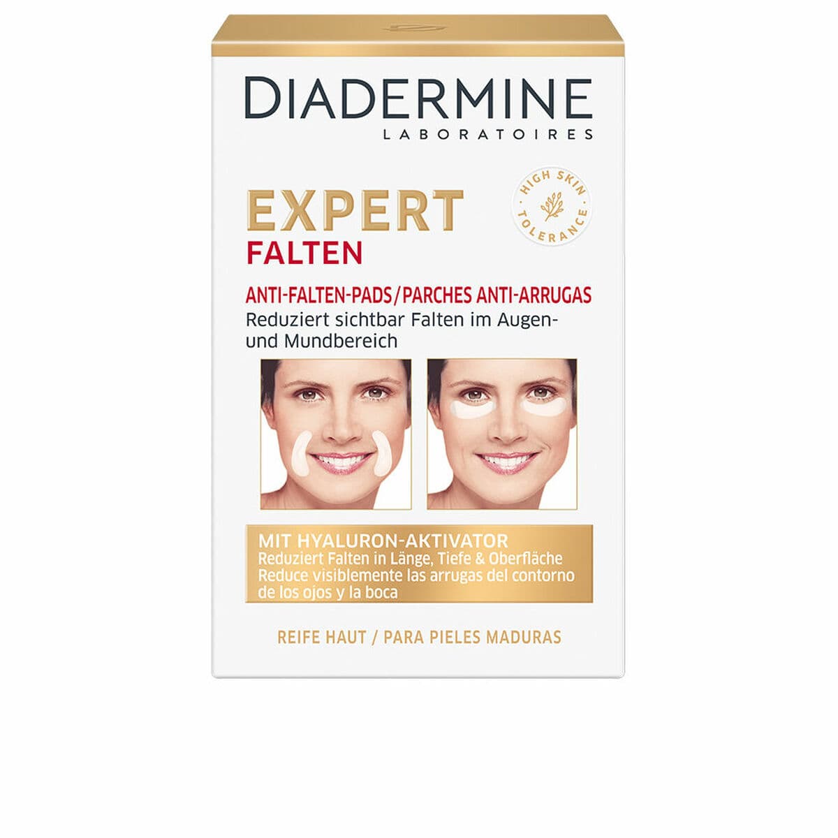 Crema para el Contorno de Ojos Diadermine Expert Parches (6 Unidades)